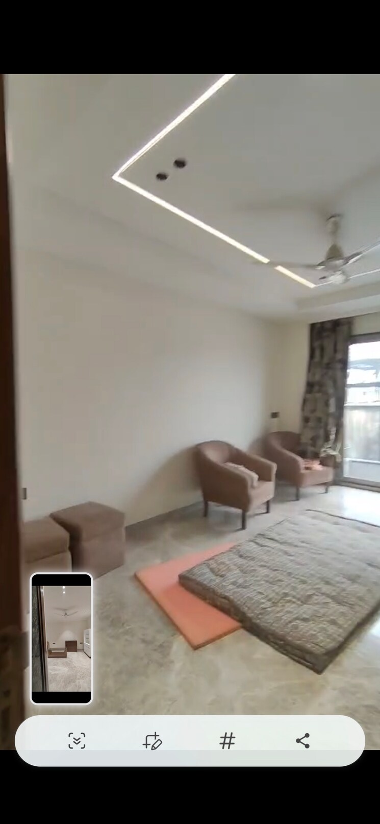 Living Room, puri-pp-city-centre 3 Bedroom 1500 Sq.Yd. Builder Floor In Pitampura Delhi 9405255
