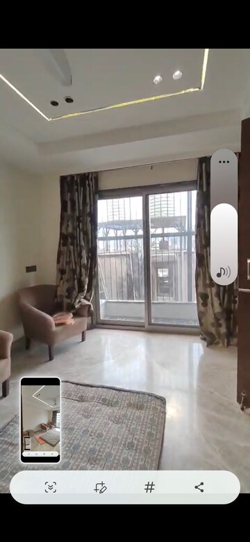 Living Room in 3 BHK Builder Floor at Puri PP City Centre, Pitampura – for Rent