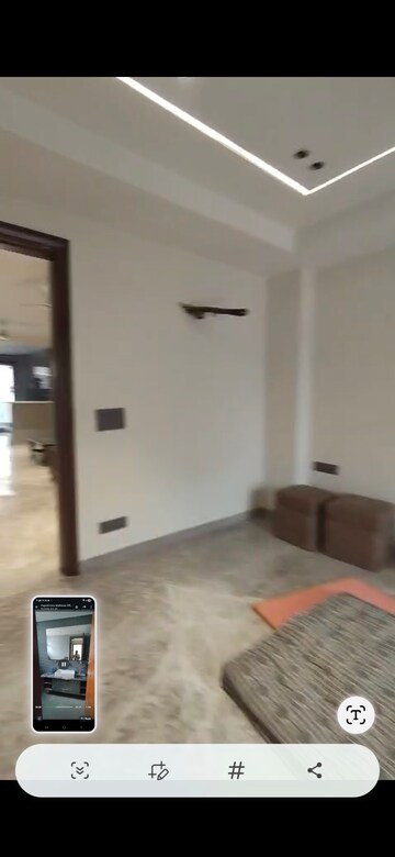 Staircase in 3 BHK Builder Floor at Puri PP City Centre, Pitampura – for Rent