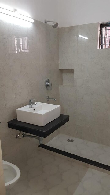 Bathroom in 2 BHK Apartment at Vasant Kunj – for Rent