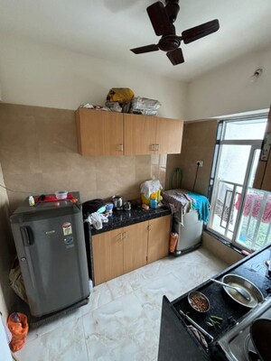 Kitchen in 1 BHK Apartment at Rishab Aangan, Malad East – for Sale