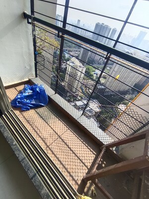 Balcony in 2 BHK Apartment at Runwal Eirene, Balkum Pada – for Sale