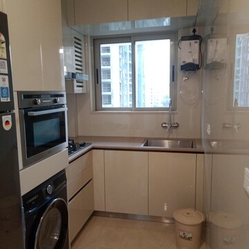 Kitchen in 1 BHK Apartment at Hiranandani Highland, Powai – for Rent