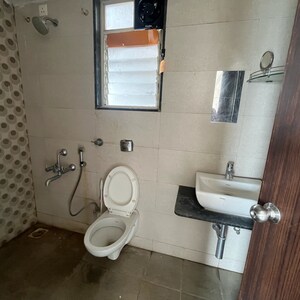 Bathroom in 3 BHK Apartment at Yashada Splendid Courtyard, Madhav Nagar – for Rent