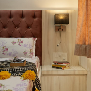 Bedroom in 2 BHK Apartment at Ruturang Society, Walvekar Nagar – for Sale