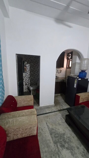Living Room in 1 BHK Builder Floor at Saket – for Rent