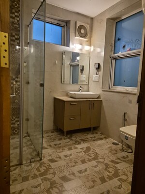 Bathroom in 3 BHK Apartment at Vasant Kunj – for Sale