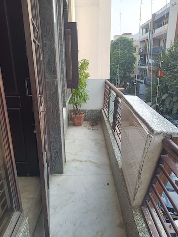 Balcony in 3 BHK Builder Floor at Ram Vihar – for Rent