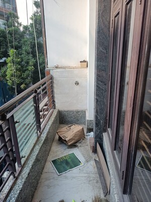 Balcony in 3 BHK Builder Floor at Ram Vihar – for Rent