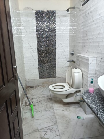 Bathroom in 3 BHK Builder Floor at Ram Vihar – for Rent