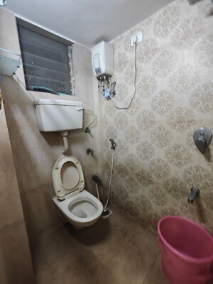 Bathroom in 2.5 BHK Apartment at Sai Parshudhar, Nerul – for Rent
