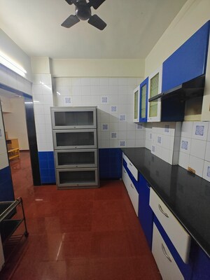 Kitchen in 2.5 BHK Apartment at Sai Parshudhar, Nerul – for Rent