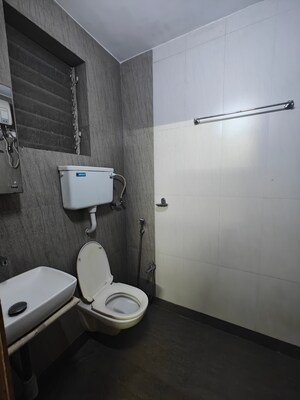 Bathroom in 2.5 BHK Apartment at Sai Parshudhar, Nerul – for Rent