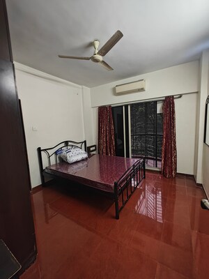 Living Room in 2.5 BHK Apartment at Sai Parshudhar, Nerul – for Rent