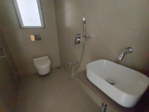 Bathroom in 2 BHK Apartment at Moreshwar 19 East, Nerul – for Rent