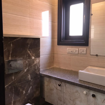 Kitchen in 3 BHK Builder Floor at Malviya Nagar – for Rent