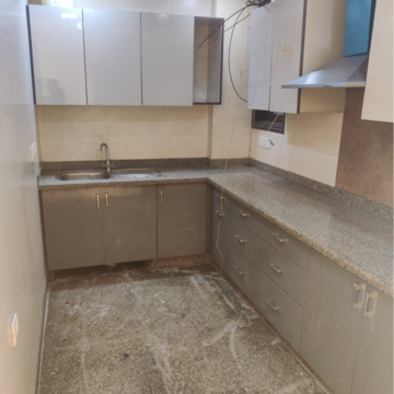 Kitchen in 3 BHK Builder Floor at Malviya Nagar – for Rent