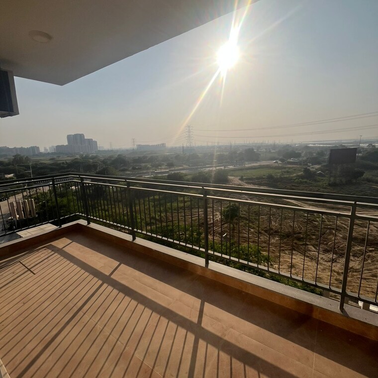 Balcony, godrej-meridien 3 Bedroom 1855 Sq.Ft. Apartment In Mohammad Heri Village Gurgaon 9405581
