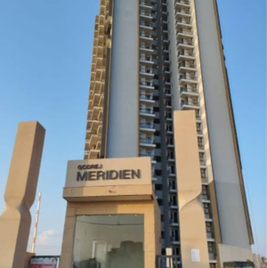 3 BHK Apartment For Rent in Godrej Meridien, Mohammad Heri Village