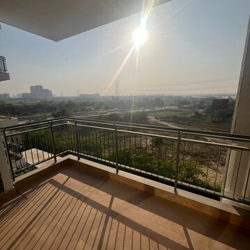 Balcony in 3 BHK Apartment at Godrej Meridien, Mohammad Heri Village – for Rent