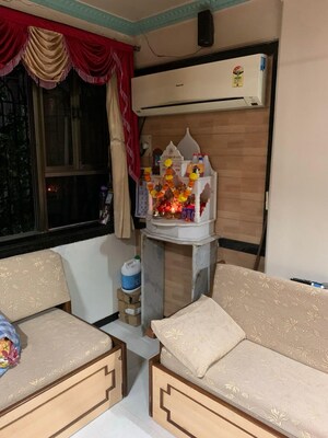 Bathroom in 1 BHK Apartment at Nav Indralok CHS, Ghatkopar East – for Sale