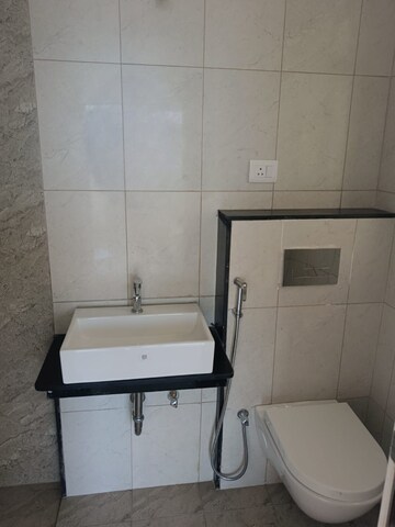 Bathroom in 3 BHK Apartment at Godrej Hillside, Mahalunge – for Rent