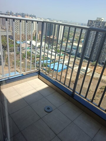 Balcony in 3 BHK Apartment at Godrej Hillside, Mahalunge – for Rent