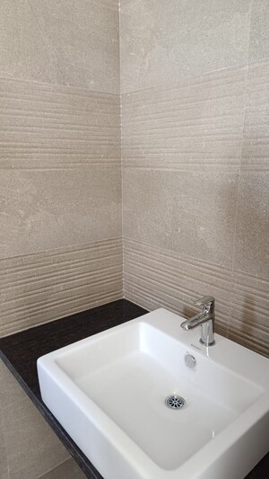 Bathroom in 3 BHK Apartment at Supreme Estia Phase 1, Baner – for Rent