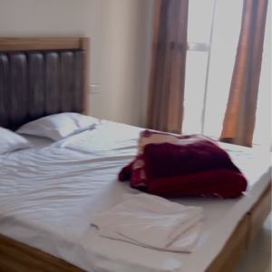 Bedroom in 4 BHK Apartment at Rohit Height, Viram Khand – for Sale