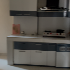Kitchen in 4 BHK Apartment at Rohit Height, Viram Khand – for Sale