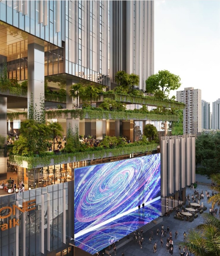 Exterior View, sas-diamond-towers Commercial Office Space 500 Sq.Ft. In Financial District Hyderabad 9405741