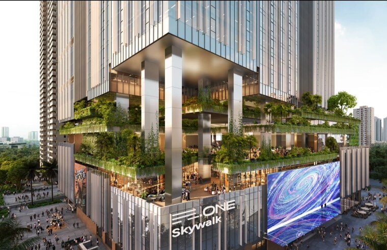 Exterior View, sas-diamond-towers Commercial Office Space 2000 Sq.Ft. In Financial District Hyderabad 9405746