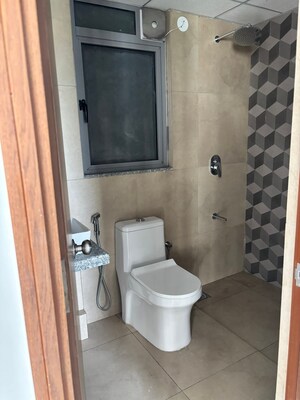 Bathroom in 2 BHK Apartment at Kalpataru Immensa, Kolshet Road – for Rent