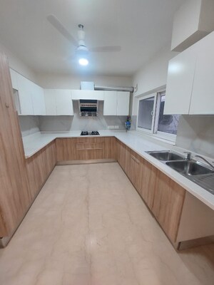Kitchen in 4 BHK Builder Floor at Greater Kailash I – for Rent