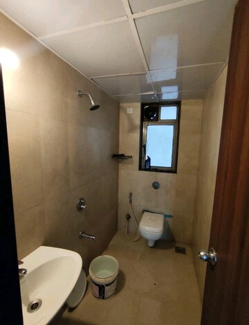 Bathroom in 2 BHK Apartment at Runwal Eirene, Balkum Pada – for Rent