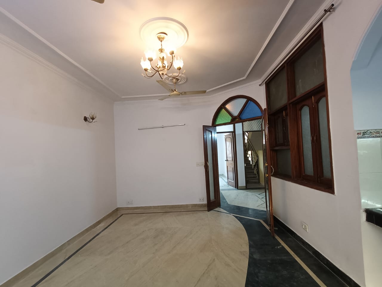 2 BHK + Pooja Room Builder Floor For Rent in East of Kailash Block-B RWA