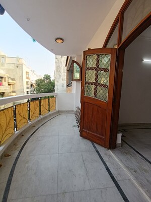 Balcony in 2 BHK Builder Floor at East of Kailash Block-B RWA, East Of Kailash – for Rent