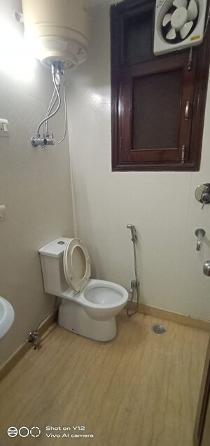 Bathroom in 3 BHK Builder Floor at Kailash Colony – for Rent