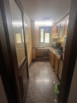 Building Lobby in 2 BHK Builder Floor at Kailash Colony – for Rent