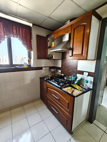 Kitchen in 3 BHK Apartment at The Retreat Gurgaon, Sector 41 – for Rent