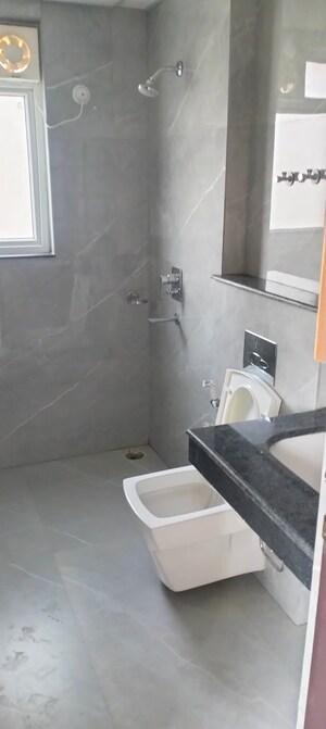 Bathroom in 3 BHK Apartment at Rishita Manhattan, Gomti Nagar – for Rent