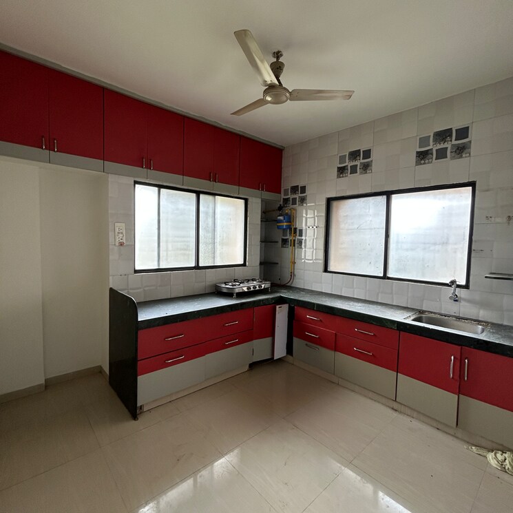 Kitchen, mahatma nagar 3 Bedroom 1350 Sq.Ft. Apartment In Mahatma Nagar Nashik 9405807