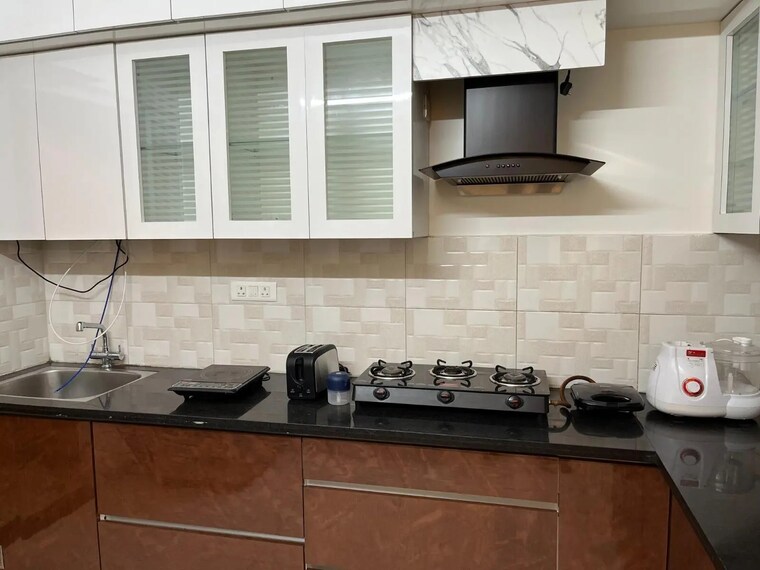 Kitchen, snn-raj-grandeur 3 Bedroom 1375 Sq.Ft. Apartment In Bommanahalli Bangalore 9405813