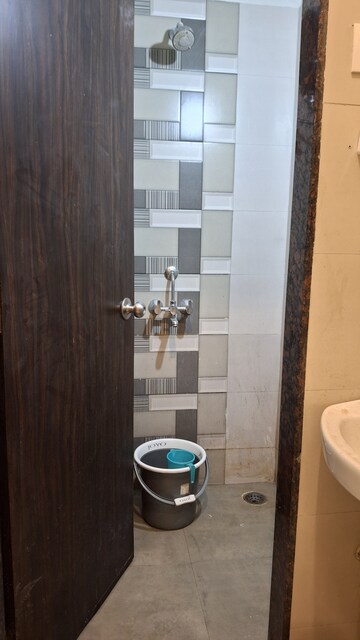 Bathroom in 1 BHK Apartment at Tejas Mauli, Ulwe Sector 19 – for Rent