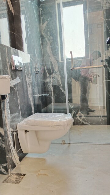 Bathroom in 3 BHK Apartment at Shivaji Park – for Rent