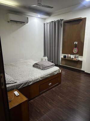 Bedroom in 3 BHK Apartment at Triveni Apartments CGHS, Paschim Vihar – for Rent