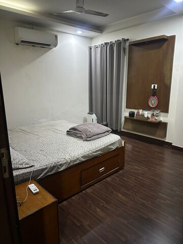 Bedroom in 3 BHK Apartment at Triveni Apartments CGHS, Paschim Vihar – for Rent