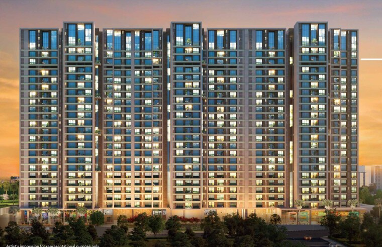 Exterior View, sagitarius-bluegrass-residences 3 Bedroom 1360 Sq.Ft. Apartment In Kalyani Nagar Pune 9405885