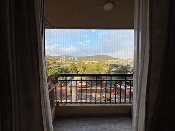 Balcony in 3 BHK Apartment at Satellite Tower, Goregaon East – for Rent