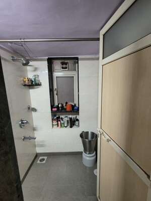 Kitchen in 1 RK Apartment at Akashganga CHS, Mahim – for Sale